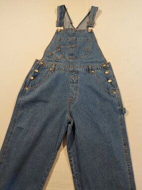 Vintage Arizona Jean Company Denim Overalls Women’s Medium Blue Classic Carpente